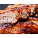 Costillas asadas barbacoa