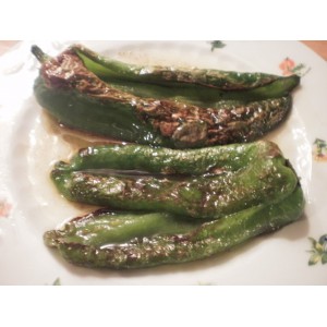 Pimientos solos (ración)